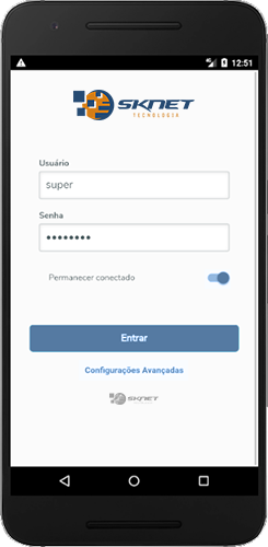 Aplicativo móvel integrado ao ERP